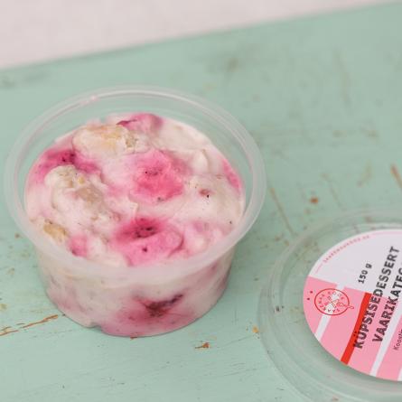 Küpsisedessert vaarikatega 150 g